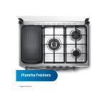 Indurama Cantabria 5 Hornillas 97 Litros Encendido Eléctrico Hierro Fundido Croma