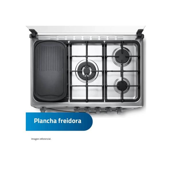 Indurama Cantabria 5 Hornillas 97 Litros Encendido Eléctrico Hierro Fundido Croma