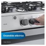 Indurama Cataluña QZ 6 Hornillas 97 L Parrillas Hierro Fundido Tapa Vidrio Croma