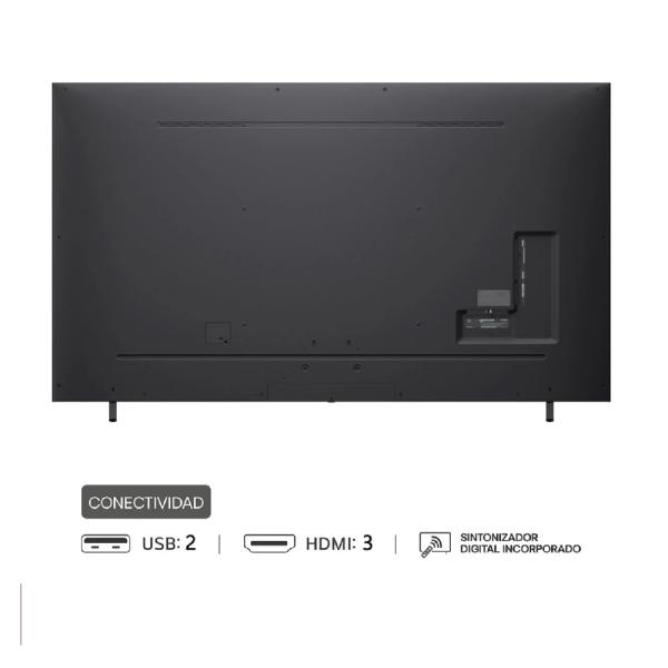 LG UA8000 75″ UHD AI Procesador α7 Gen8 HDR Negro
