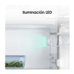 Hisense RD267H 205 L Dispensador Agua Iluminación LED Top Freezer Plateado