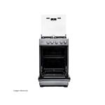 Indurama Fontana 4 Hornillas Control Preciso Horno Amplio Parrillas Reforzadas Gris