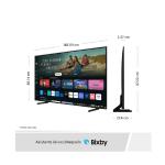 Samsung Q60D QN65Q60DAGXPE 65″ QLED Quantum HDR Smart Tizen Negro