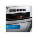 Indurama Cantabria 5 Hornillas 97 Litros Encendido Eléctrico Hierro Fundido Croma