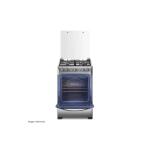 Indurama Granada Zafiro 92 Litros Cocina Gas 4 Quemadores Tapa Vidrio Templado Croma