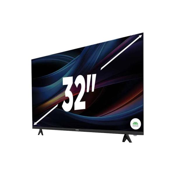 NEX TVLED32S 32″ Smart TV Resolución HD 720P Conectividad WiFi Android 12 Negro