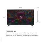 LG UA8000 75″ UHD AI Procesador α7 Gen8 HDR Negro