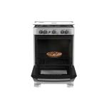 Mabe CMP6010FG0 79 Litros Cocina Gas 4 Quemadores Parrillas Hierro Fundido Ostra Metálico