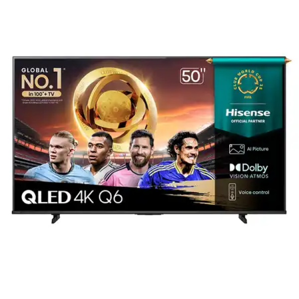 TELEVISOR HISENSE QLED 50 50Q6N 4K GOOGLE TV