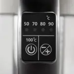 Hervidor Eléctrico Oster BVSTKT8990 1.7L, Control de Temperatura, Acero/Negro