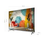 Hyundai HYLED4326QG 43″ QLED Smart TV Google TV Full HD Negro