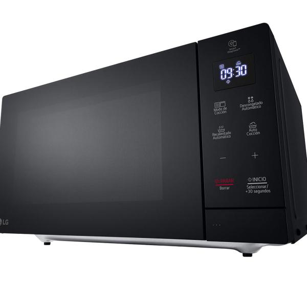 LG MH7032JAS 30L 1000W Smart Inverter Grill Dorador Cocción Uniforme Plateado