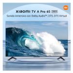 Xiaomi A Pro Series 65″ UHD 4K QLED Dolby Atmos Smart TV Negro