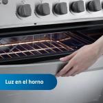 Indurama Cataluña QZ 6 Hornillas 97 L Horno Termocontrol Doble Vidrio Templado Croma