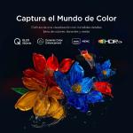 TCL 55T6C 55″ QLED Smart TV 4K HDR Google Assistant Negro