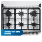 Indurama Cataluña QZ 6 Hornillas 97 L Horno Termocontrol Doble Vidrio Templado Croma