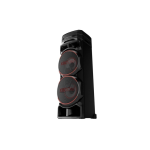 LG XBOOM RNC9 2000W Torre de Sonido Karaoke Star Multi Bluetooth Iluminación LED Negro