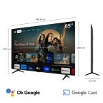 TCL P7K Series 85″ UHD 4K QLED Google Assistant Bluetooth Wi-Fi Negro