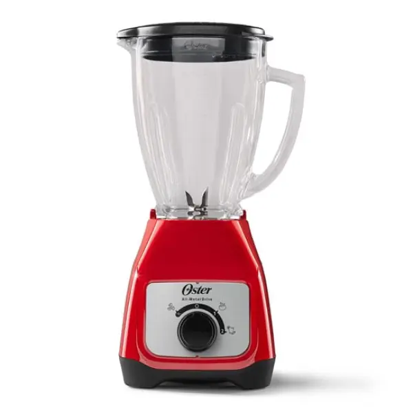 Oster BLSTKAG-RRD-053 Licuadora 550W Motor Potente Mezclado Uniforme Roja