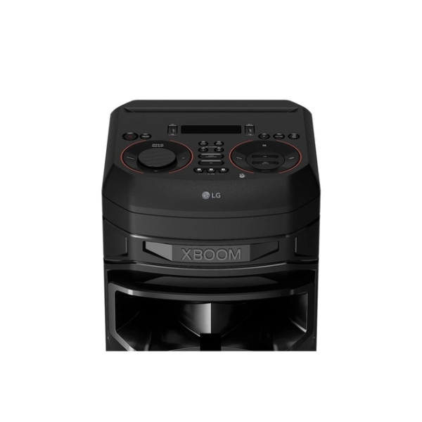 LG XBOOM RNC9 2000W Torre de Sonido Karaoke Star Multi Bluetooth Iluminación LED Negro