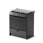 Miray AZALEA PLUS 5 Quemadores Encendido Eléctrico Horno 95 L Negro