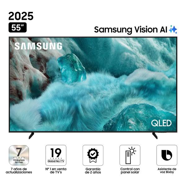 Samsung QN55Q7FAAGXPE 55" QLED Smart TV 4K HDR Quantum HDR Tizen Negro