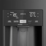 Electrolux ERS45F2P5EB 419L Refrigeradora Side by Side Inverter AutoSense Dispensador de Agua No Frost Negro