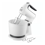 Batidora de Mano y Pedestal Oster FPSTHS3610, 250W, Tazón 3.7L, Blanco