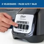 Oster BLSTKAGBPB053 550W Licuadora 1.5L 2 Velocidades Pulso Negro