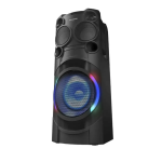 Panasonic SC-TMAX40PUK 1200W Sonido Potente Bluetooth DJ Luces LED Negro