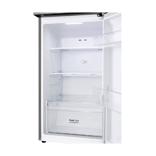 LG VT24BPY 241L Refrigeradora Top Freezer Smart Inverter Ahorro Energía Acero Inoxidable