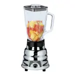 Oster 250-22 250W Vaso Vidrio 2 Velocidades Cuchillas Reforzadas Clásica Blanca