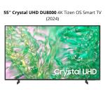 Samsung DU8000 55" 4K Crystal UHD Tizen Smart TV Negro