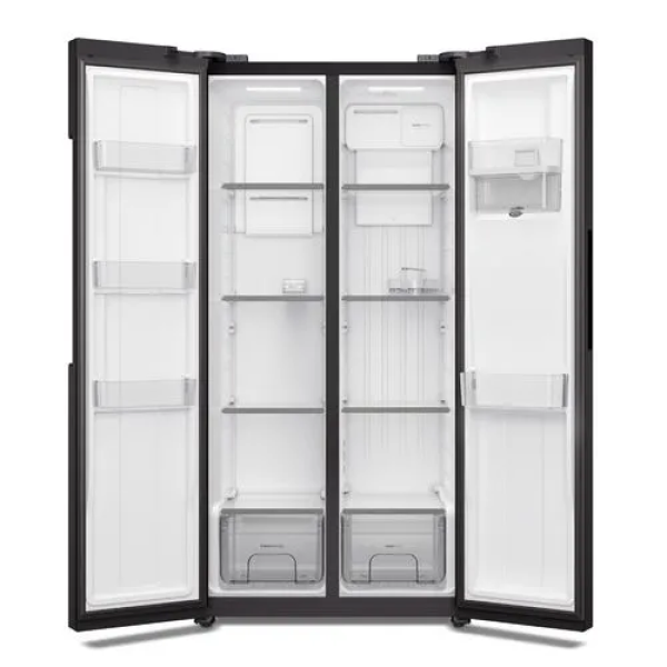 Electrolux ERS45F2P5EB 419L Refrigeradora Side by Side Inverter AutoSense Dispensador de Agua No Frost Negro