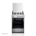 Indurama Coruña QZ 4 Hornillas Encendido Eléctrico Horno 66 L Acero Inox Croma