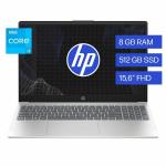Laptop HP de 15.6", modelo 15-fd0026la, Intel Core i3-N305, 8 núcleos, 8GB RAM, disco sólido de 512GB