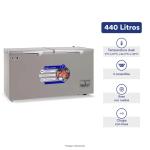 Ilumi TFI-4402DG 440 Litros Freezer Horizontal Control Manual R-290 Gris