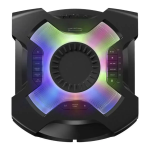 Panasonic SC-TMAX40PUK 1200W Sonido Potente Bluetooth DJ Luces LED Negro