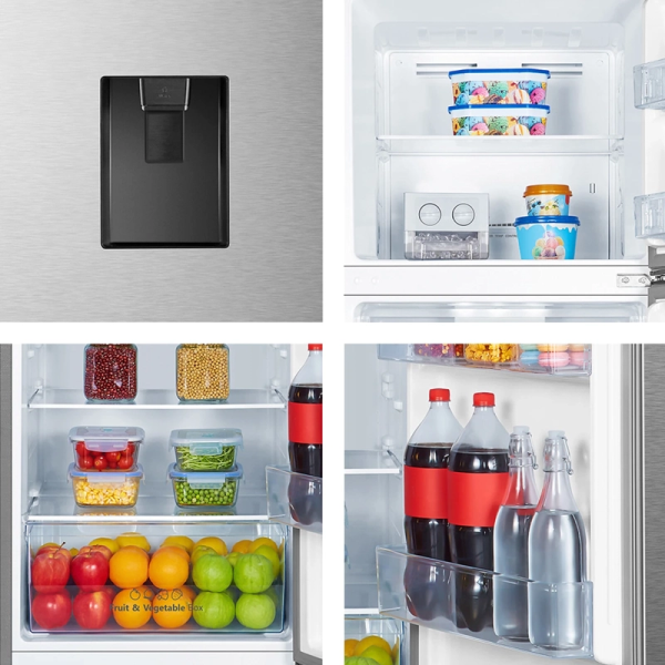 Hisense RT3N320NMC 324 Litros Top Freezer No Frost Enfriamiento Uniforme Bajo Consumo Inox