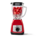 Oster BLSTKAG-RRD-053 Licuadora 550W Motor Potente Mezclado Uniforme Roja
