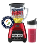 Oster BLSTPYG1310RBG 700W Motor Reversible Vaso Boroclass Vaso Portátil Rojo
