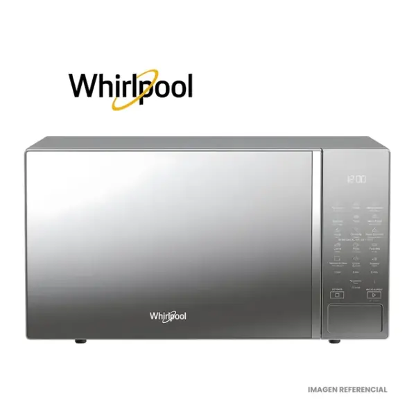 Whirlpool WM2011D 30L 900W Microondas Panel Digital Programas Automáticos Descongelado Inteligente Gris