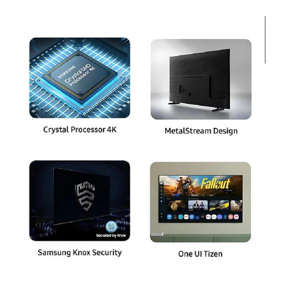 Samsung U8000F 65″ Crystal UHD 4K HDR Smart Negro