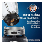 Licuadora Profesional Oster BLSTBPST 700W, Cuchilla Trituradora de Hielo, Negra