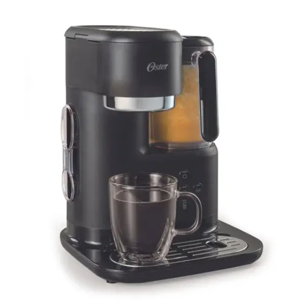 Cafetera Frappé Oster BVSTDC03B-053, Licuadora integrada, Medición precisa, Negro