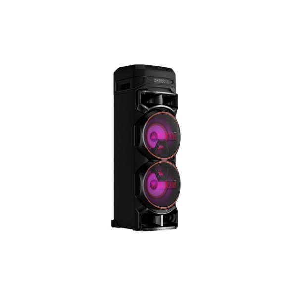 LG XBOOM RNC9 2000W Torre de Sonido Karaoke Star Multi Bluetooth Iluminación LED Negro