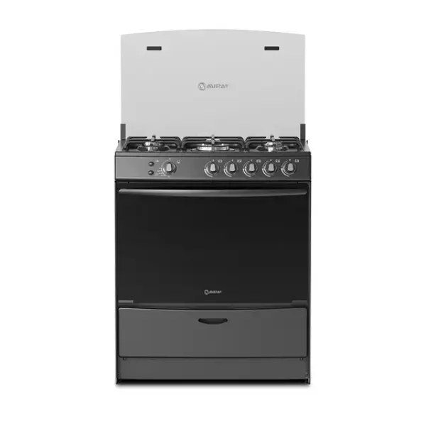 Miray AZALEA PLUS 5 Quemadores Encendido Eléctrico Horno 95 L Negro
