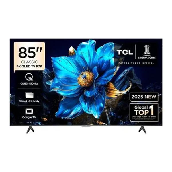 TCL P7K Series 85″ UHD 4K QLED Google Assistant Bluetooth Wi-Fi Negro