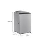 LG WT17DV6T 17 kg AI DD TurboDrum 6 Motion DirectDrive Gris