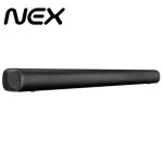 NEX Soundbar 2.0 32 Pulgadas Bluetooth Audio Estéreo Compacto Conectividad Universal Negro